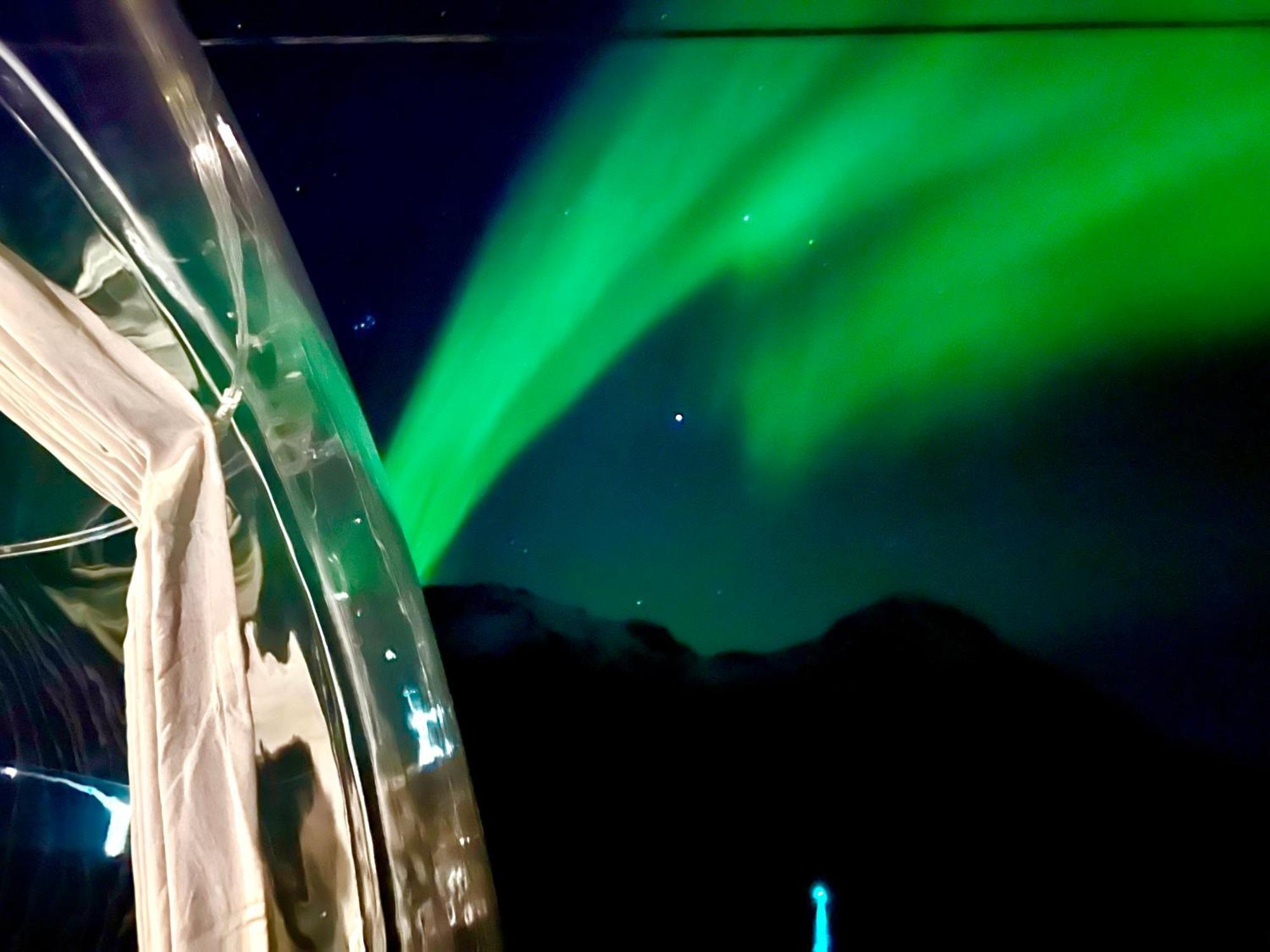 Lofoten Glampingdome Myrland Eksteriør bilde